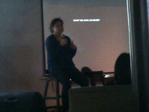 ghost_council's tweet photo. Mba inong is explaining about.. @thegoodsdept @brightspotmrkt @CandCprojects http://t.co/gwB9vA9r