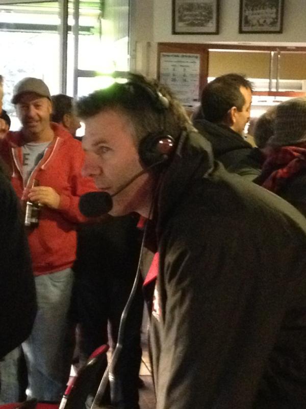 Winning #oldxavs coach &amp; <a href="/HawthornFC/">Hawthorn FC</a> champ Andy Gowers being interviewed on <a href="/InnerFmSport/">Local sport round up</a>. They beat Collegians by 37