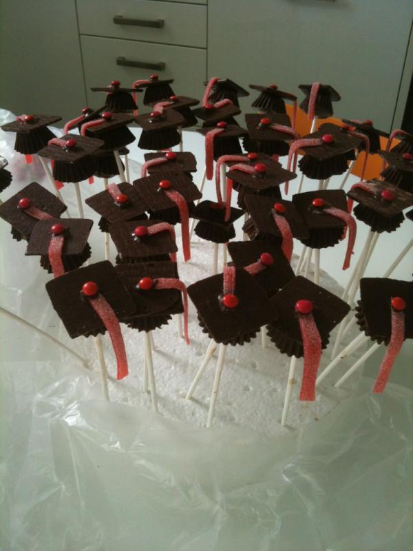Aafjenijman's tweet photo. Voorbereiding bbq in volle gang! 70 cake pops klaar http://t.co/s73Lwxqo