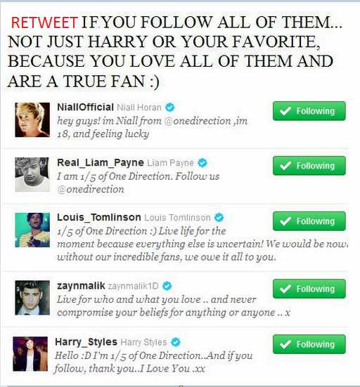 OneDirectonCrew's tweet photo. Only a verified Directioner would retweet this. http://t.co/5bjSwoqe