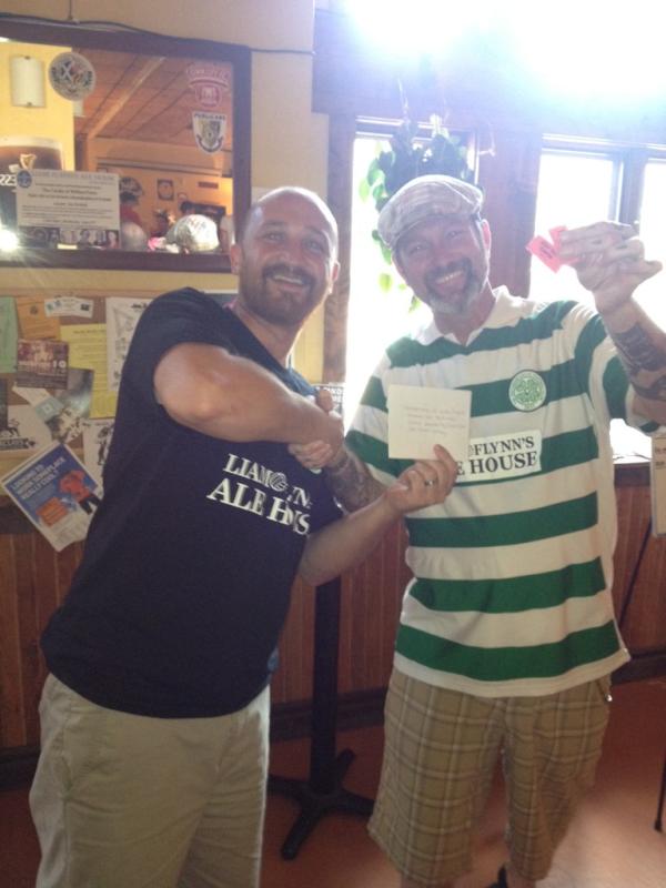 Congrats to Ric Kearney!  Winner of 2 ticket to the Liverpool v Tottenham courtesy of @Liams_Ale_House!!!!