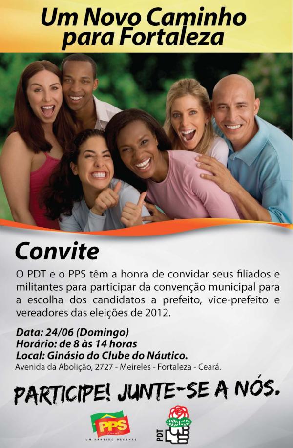 alexandre23_CE's tweet photo. Convite para convenção q homologará @Heitor_Ferrer candidato a prefeito de Fortaleza. #FortalezaMereceMais http://t.co/2P1mIi7a