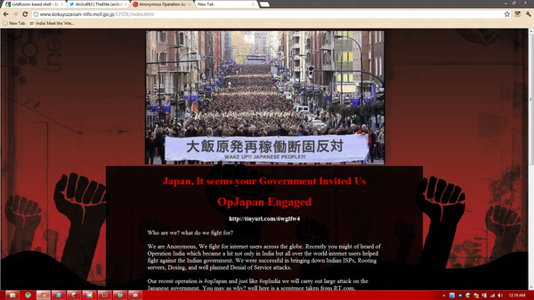 An3cd0t3's tweet photo. http://t.co/YYcubd6Y <-- First Step to #OpJapan #TurningJapanese XD http://t.co/d6taRORS