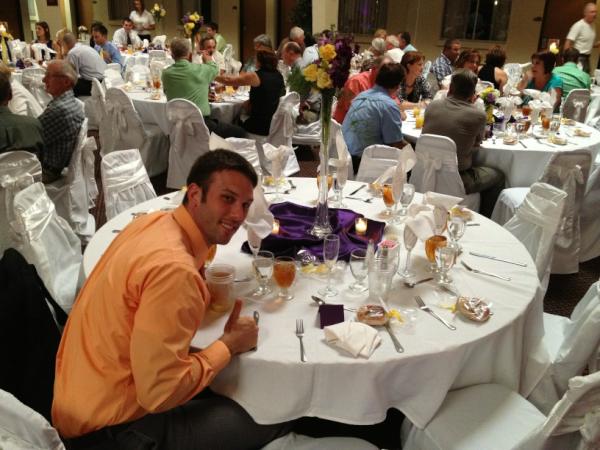 ewokoff's tweet image. We make up the entirety of the fun table at the G-Cup wedding. #funsponges #partypoopers