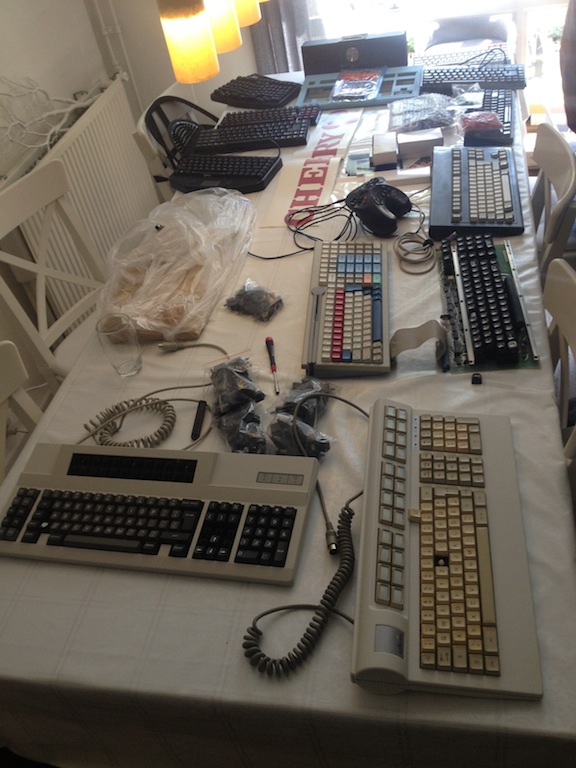 Misterinterface's tweet photo. Today the first ever official European keyboard party took place in Best, The Netherlands. http://t.co/ySNod4G0
