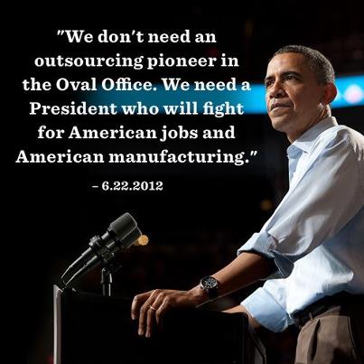 RT if you stand with the President on rewarding companies that create jobs and manufacturing right here in America:
