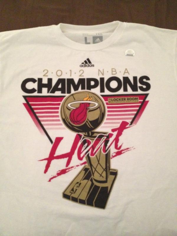frankthetank629's tweet image. Got my Championship tshirt! #HEATchamps