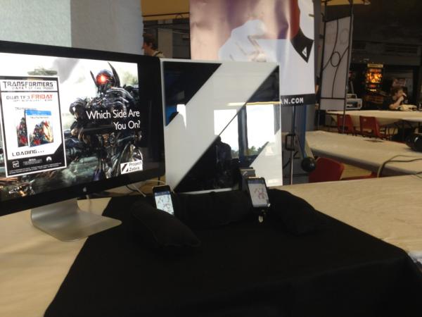 projectzebra's tweet image. Sunday's Project Zebra stand at @qub_qcon indie dev section. Come say hello!