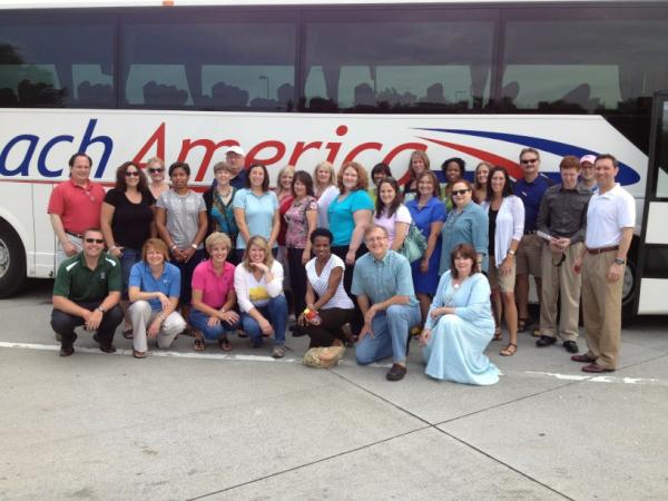 kammo19's tweet photo. The @CASHRM delegation on the way to #shrm12. We are in Georgia, 100 miles from ATL! http://t.co/UxjBf6mo