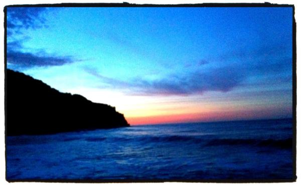 Pulled an all-nighter to watch the sun rise.