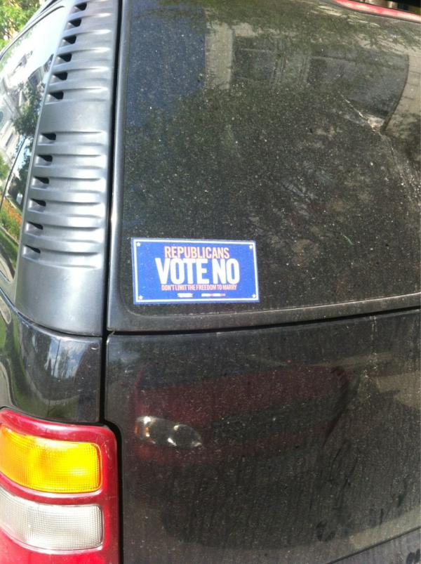 jakeloesch's tweet image. Love seeing these around! #RepublicansVoteNo