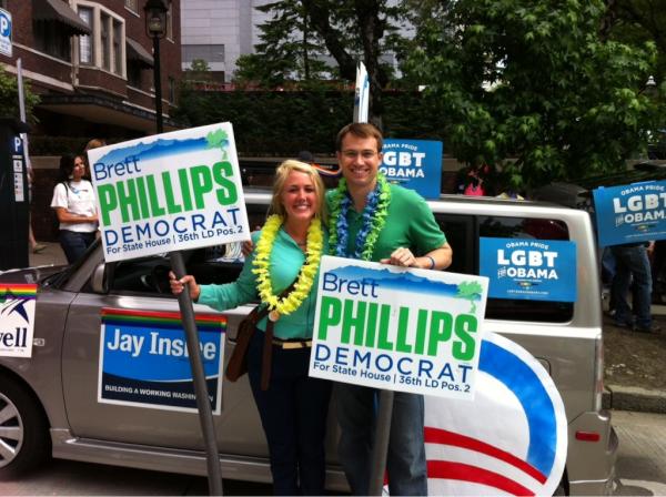 bbrettp's tweet image. What a great Pride Parade in Seattle today. Let's pass same-sex marriage in WA this year. APPROVE R-74 on the ballot!