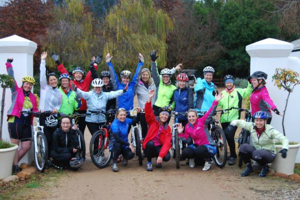 VindouxFarm's tweet photo. Ladies Cycle Lab enjoying a weekend of fun on Vindoux http://t.co/OFCi64Lw