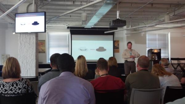 gowithfloat's tweet image. .@robgadd4 on mobile security: &quot;I&apos;m gonna try to make this as interesting as possible.&quot; #float2012