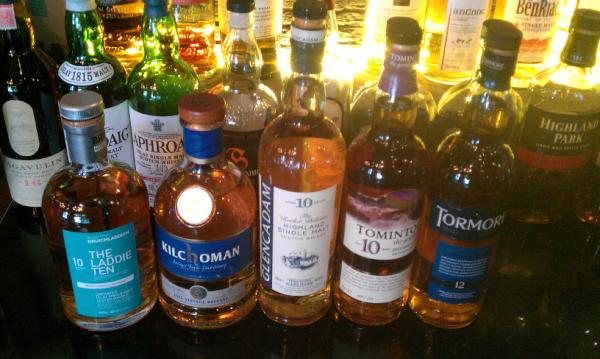 TeuchterTweets's tweet photo. Here's those new additions to the whisky list. #whisky http://t.co/N2YEKjpy