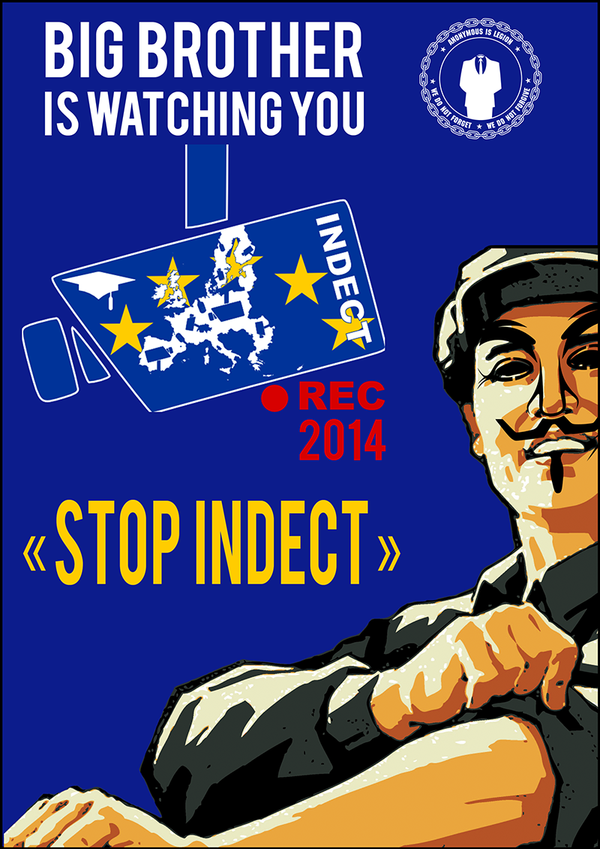 AnonymousVideo's tweet photo. [Alert] Big Brother is watching you « Stop #INDECT » http://t.co/jWbD2ezL - http://t.co/wQp8Ml5N #Anonymous #opINDECT http://t.co/c7leKUi5