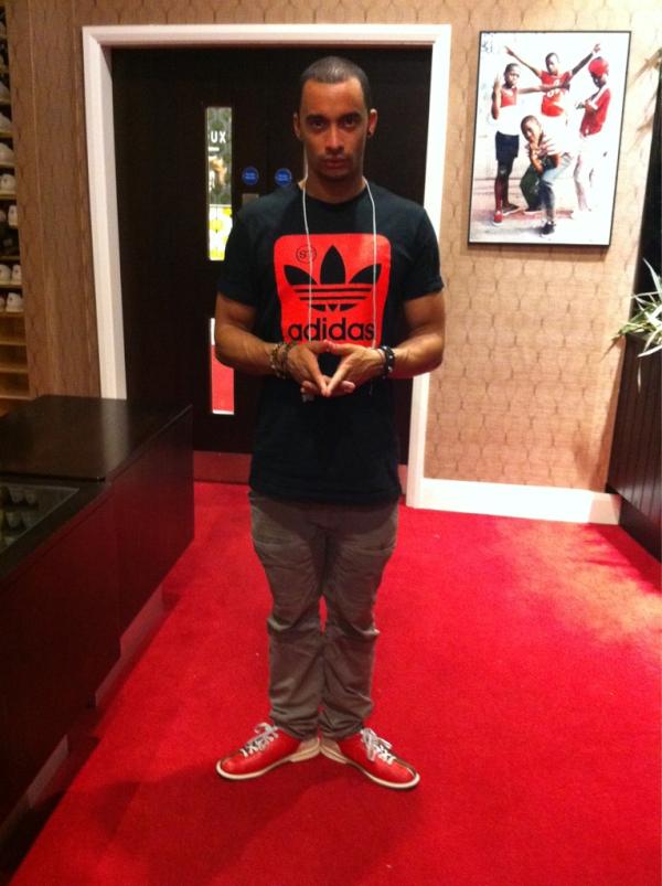 Bowling shoes on... I mean business!!!