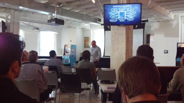 gowithfloat's tweet image. From the speaker pit: @krisrockwell mentions 1 billion smartphones will be activated this year. #float2012