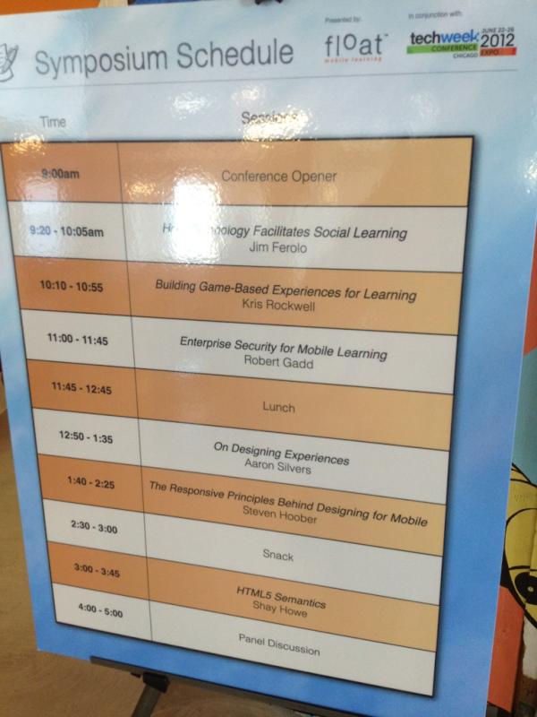 fahadaziz's tweet image. Attending mobile leaning symposium 2012 at @1871Chicago #float2012 @Certpoint #mlearning #techweekchi @mvanvlodrop