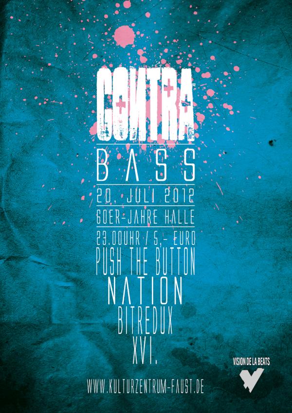 VisionDeLaBeats's tweet photo. On July 20th we´ll present you the next "ContraBass". This time with Nation and Push the Button. CU guys!!! http://t.co/Enb5jvEx