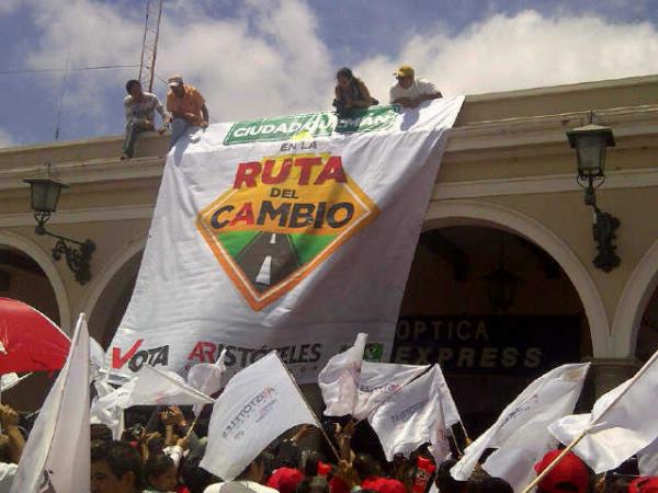AristotelesSD's tweet photo. Zapotlán el Grande ya se sumó a la #RutaDelCambio ¡El 1 de Julio vamos a ganar la gubernatura del estado! http://t.co/xXYRpIOk