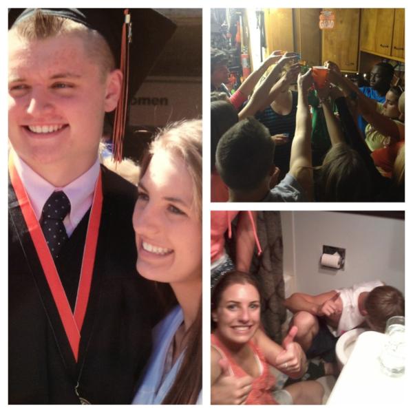 CrystalDowns12's tweet image. My weekend💜🎓 #graduation #frombeginning #toend