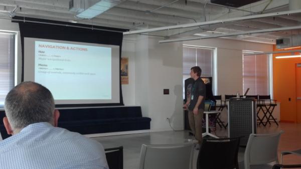 gowithfloat's tweet image. HTML5 semantics with @shayhowe explaining what certain tags are used for. #float2012