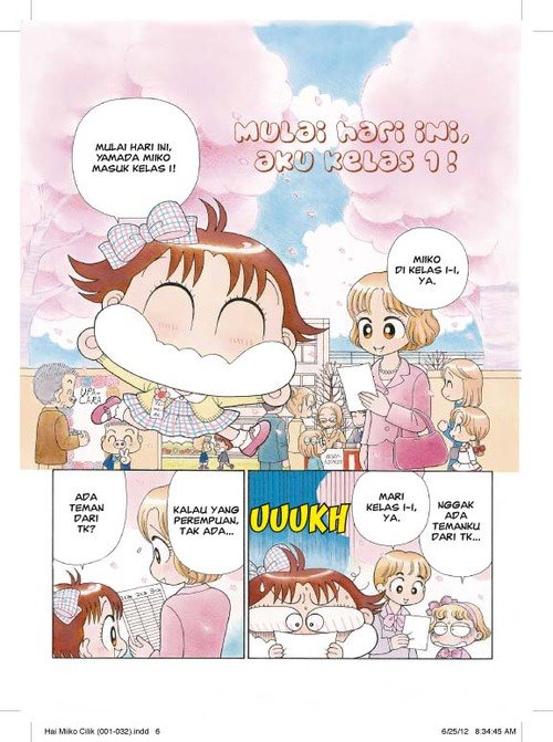 miiko__lovers's tweet photo. "Mulai Hari Ini, Aku Kelas 1!" (hai miiko cilik) http://t.co/dwAjCsmr