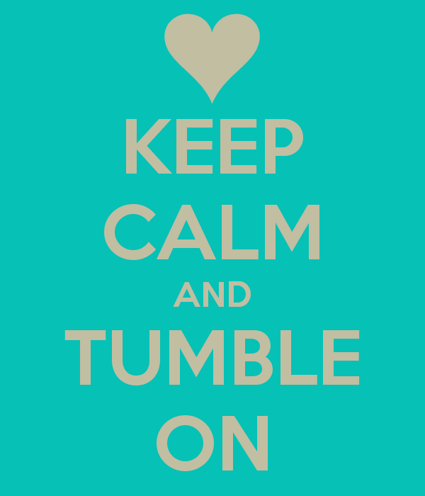 Cheer_Talk_'s tweet photo. Keep calm and tumble on(: http://t.co/yX365hF4