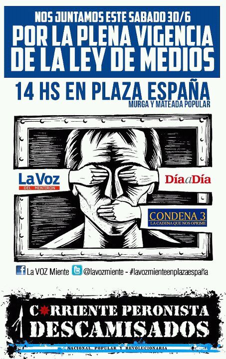 cpdescacba's tweet photo. La Voz Miente este sábado en Plaza España http://t.co/2XA5Rlih http://t.co/md6sb9RR