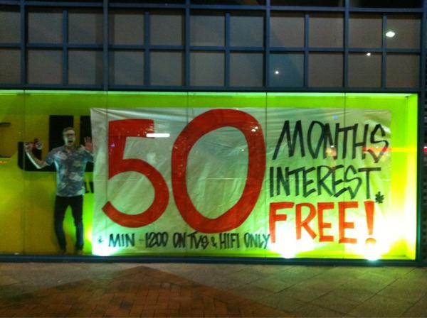 MichaelS2_JBaus's tweet photo. 50 months interest free just got bigger!! Only @JBMirandaNSW #HSBC #jbhelp #jbsmashingprices http://t.co/coJooNwu