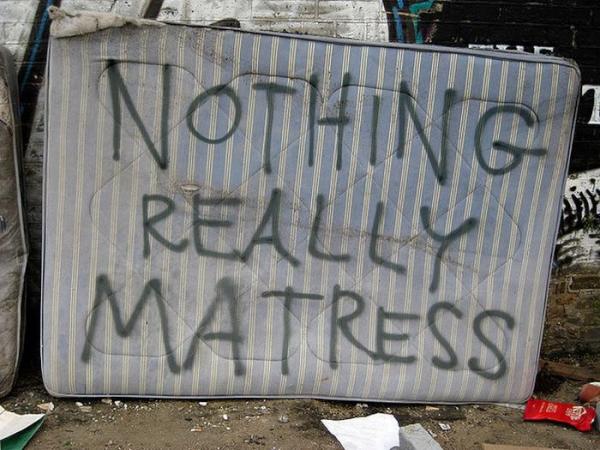 thebadbadbad's tweet photo. Nothing really matress http://t.co/IZ1TkpO5