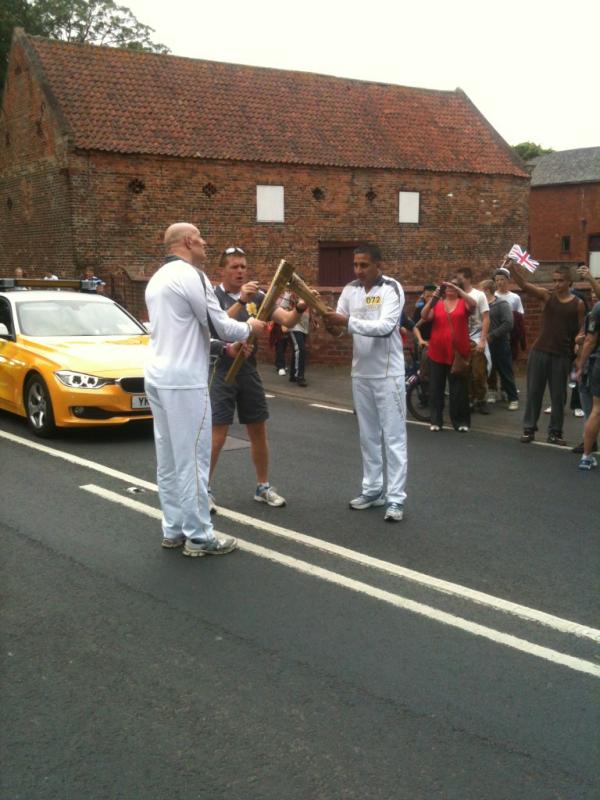 <a href="/dannyporterf/">DannyPorterFoundatio</a> #olympictorch Well done Danny from all at DPF, what a great day