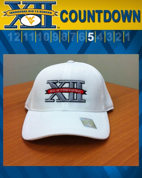 WVUSports's tweet photo. Big Things Are Coming..just 5 days until #WVU joins the @Big12Conference. RT this for a chance to win this hat! http://t.co/FurkpGOK