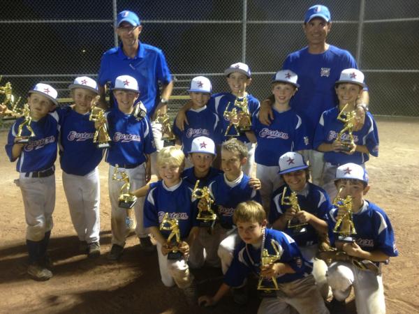 easternLL's tweet photo. Congrats to the Eastern turkey feet All stars 8 u team that won the championship game in Lancaster http://t.co/a7lzY8u4