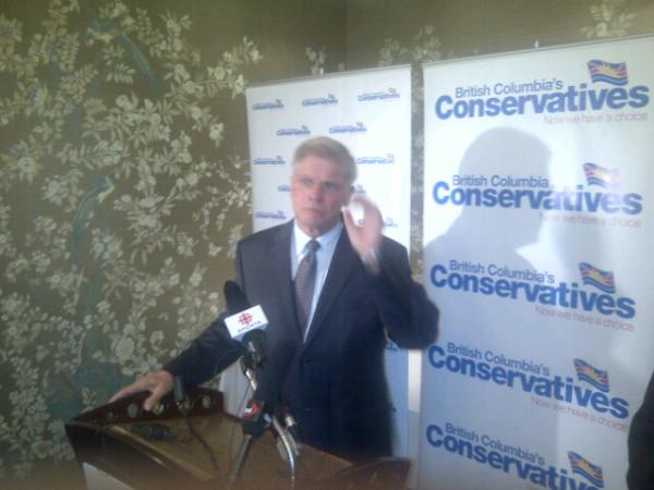 ianabailey's tweet image. "My very firm belief is we can win the next election" - #BCCon Leader John Cummins. #bcpoli