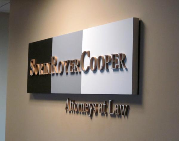 CompassSigns's tweet image. Take a look at our 3D lobby signage!!