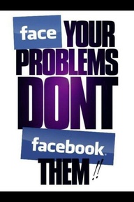 piertorious's tweet image. #faceyourproblems #sotrue #facebook