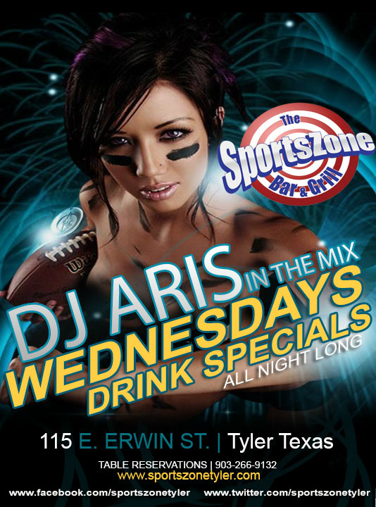 SportsZoneTyler's tweet photo. Yes I have decided the weekend will start on Wednesday :)  
Come Party this Wednesday @SportsZoneTyler @downttyler http://t.co/MgvzWRDJ
