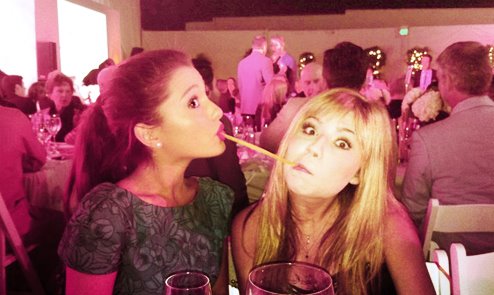 Nickelodeon's tweet photo. .@jennettemccurdy and @ArianaGrande don't just share a birthday... http://t.co/N0D23Rwv