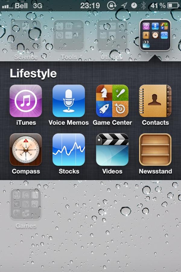 kevinlacaille's tweet image. @StephJEllis I got it in a folder #iPhonehacker #getatmylevel