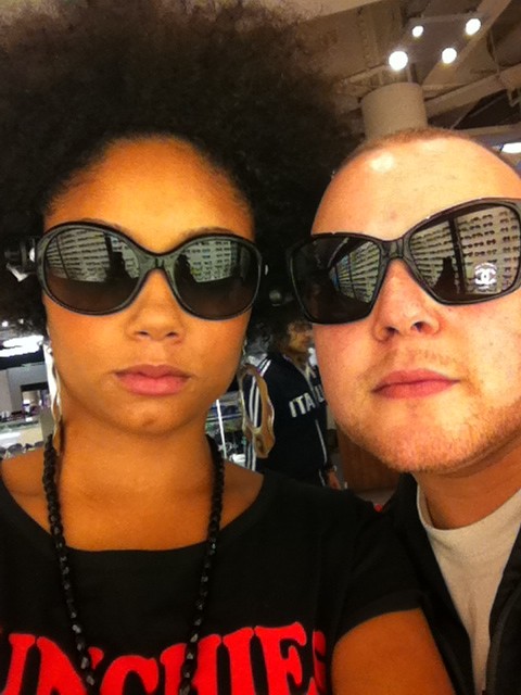 Amizzla's tweet photo. Me &amp; Bagz #FAM http://t.co/RegDBVMn