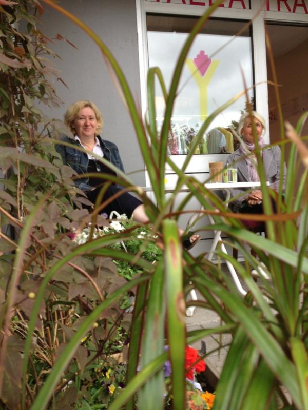 Blommor från kontoret ;-)