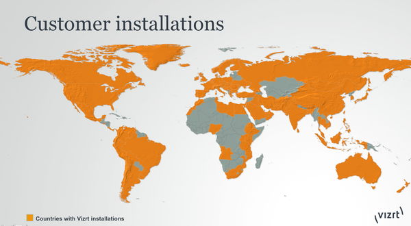 vizrt's tweet photo. Vizrt is now in 97 countries! Let's see if we can get this to 100. Come on Belize, we know you want some Vizrt! http://t.co/CJx5Z2v3
