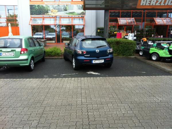 Idiot's parking: