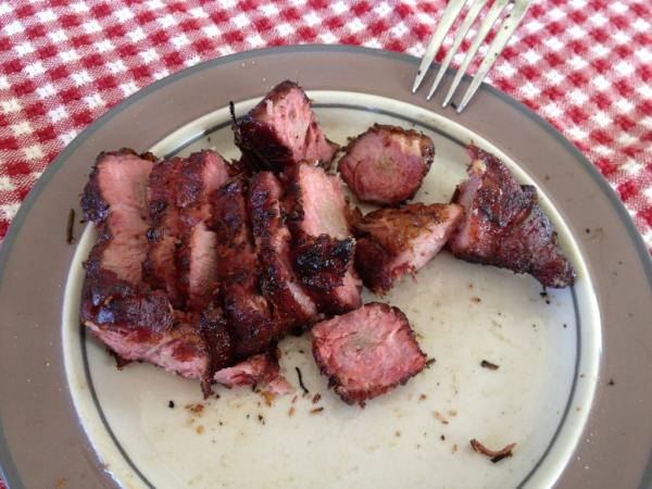 melissachen's tweet photo. My dad e-mailed me this picture of his BBQ to convince me to come home, and I think it's working. http://t.co/S4IILeOz