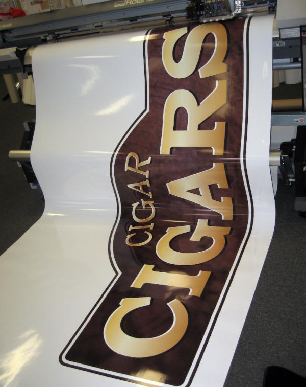CompassSigns's tweet image. Just printed today with our Roland VP-540. It will be contour cut &amp;amp; used for a window decal.