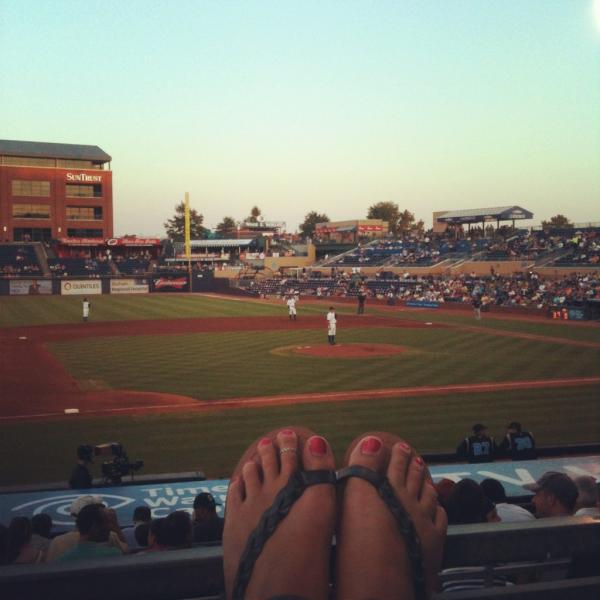 missingmyellie's tweet image. Catchin' a Durham Bulls game! #hellosummertime #bullsfanphoto