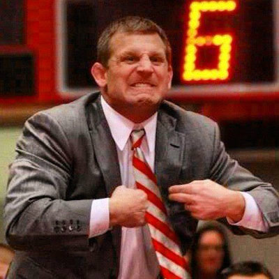 FloWrestling's tweet photo. "Grand Master Flex" sent in by Colt Sponseller #CoachPic http://t.co/DAPMwzDk