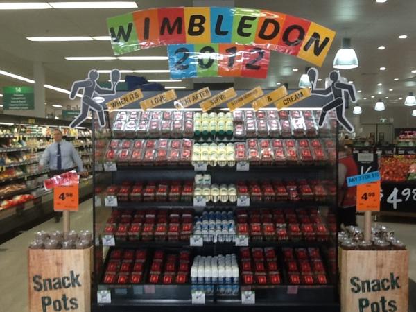 MichaelWiegman's tweet photo. The Aussie tennis players may be struggling but we have the best Strawberries and cream at Holmview. http://t.co/IHMBMzho